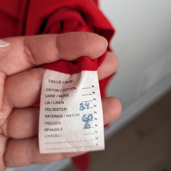 Annie 50 red rockabilly dress in size medium - Picture 8 of 9